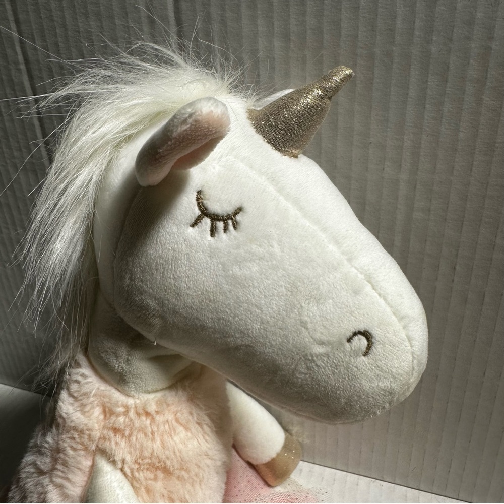 COCO Village Unicorn Plush Ballerina Stuffed Animal Tutu Pink 16” Girls Toy - Picture 5 of 6